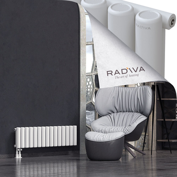 Mati Aluminium Radiator 300x1106 White Bottom Left 50mm