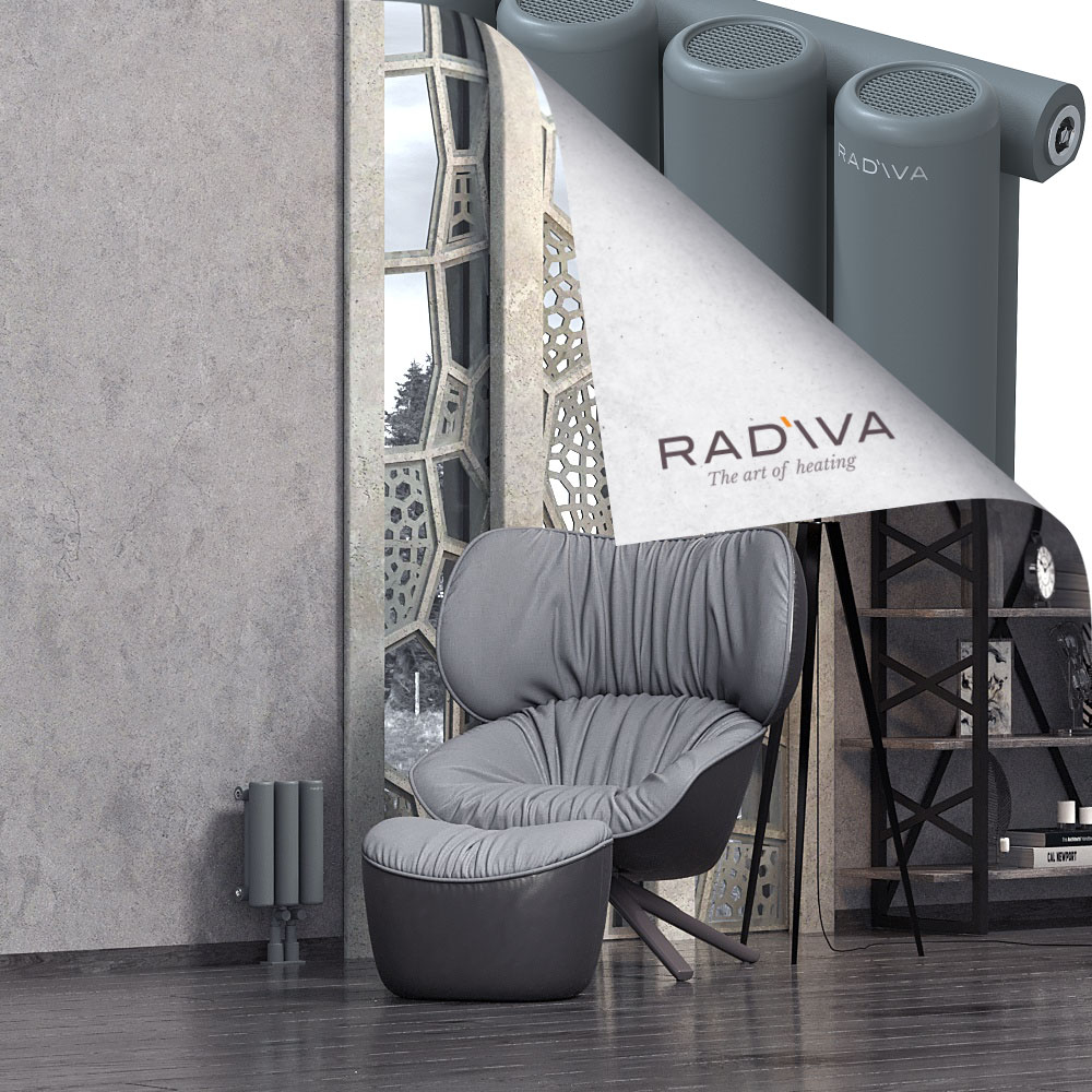 Mati Aluminium Radiator 300x218 Anthracite - 4
