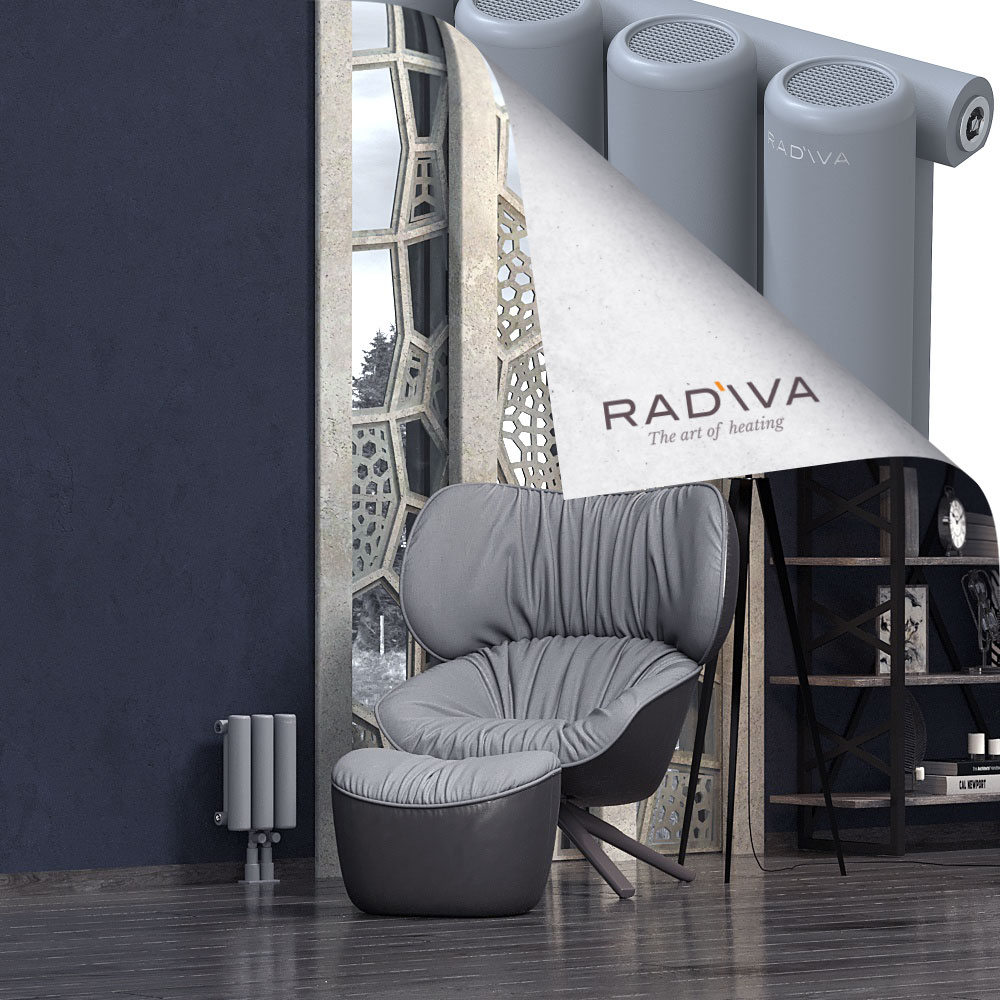 Mati Aluminium Radiator 300x218 Grey - 4