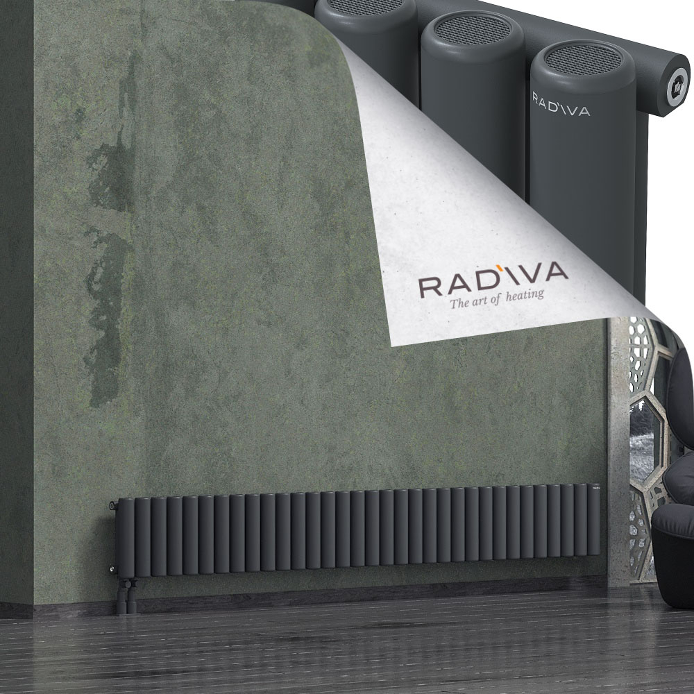 Mati Aluminium Radiator 300x2438 Dark Anthracite - 3