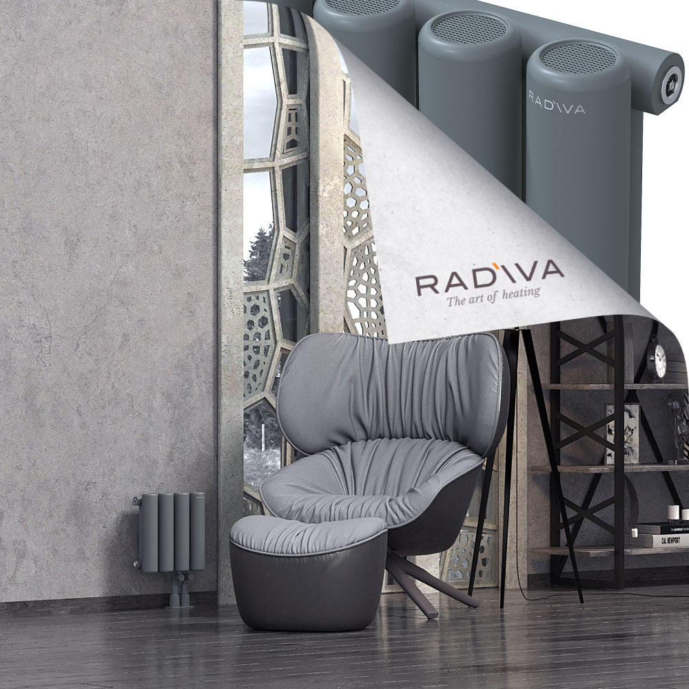 Mati Aluminium Radiator 300x292 Anthracite - 4