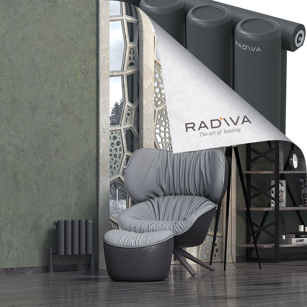 Mati Aluminium Radiator 300x366 Dark Anthracite - 1