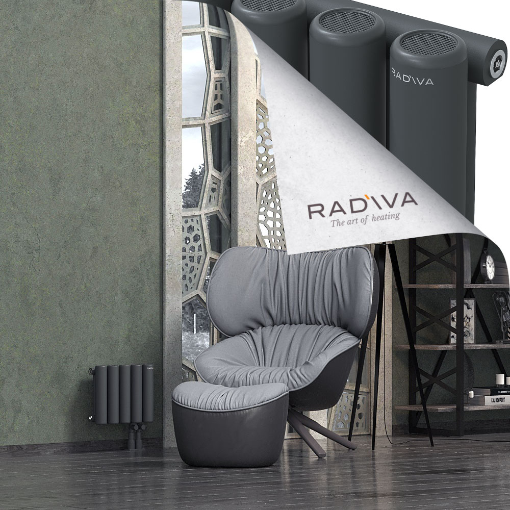 Mati Aluminium Radiator 300x366 Dark Anthracite - 4