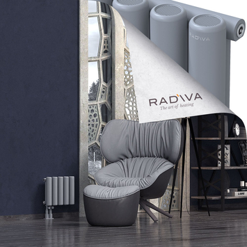 Mati Aluminium Radiator 300x366 Grey Bottom Left 50mm