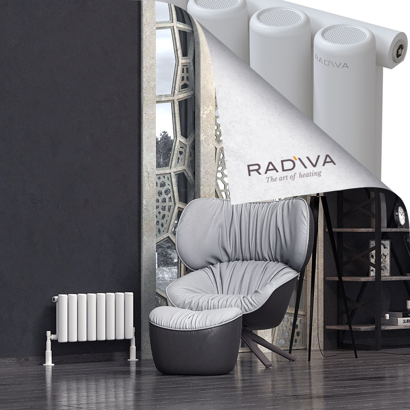 Mati Aluminium Radiator 300x588 White