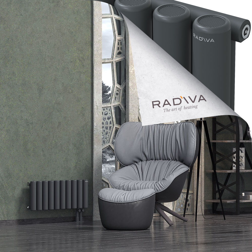 Mati Aluminium Radiator 300x736 Dark Anthracite - 4