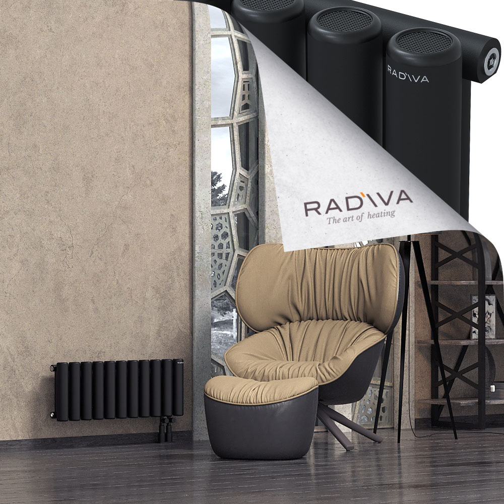 Mati Aluminium Radiator 300x810 Black - 4