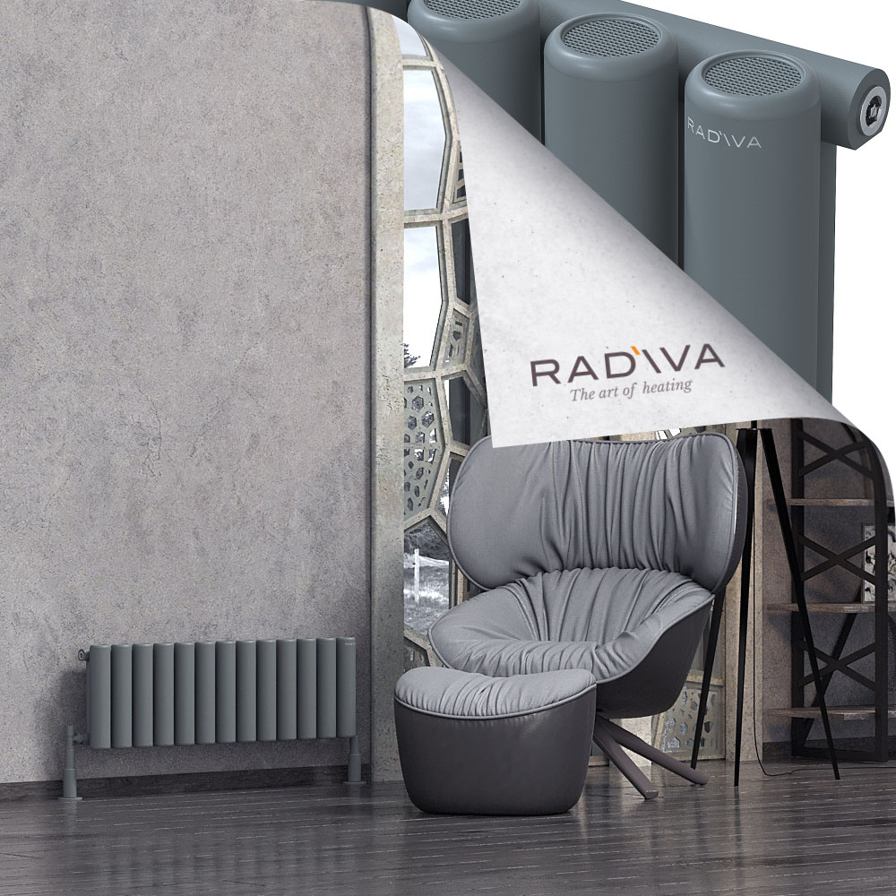 Mati Aluminium Radiator 300x958 Anthracite - 1