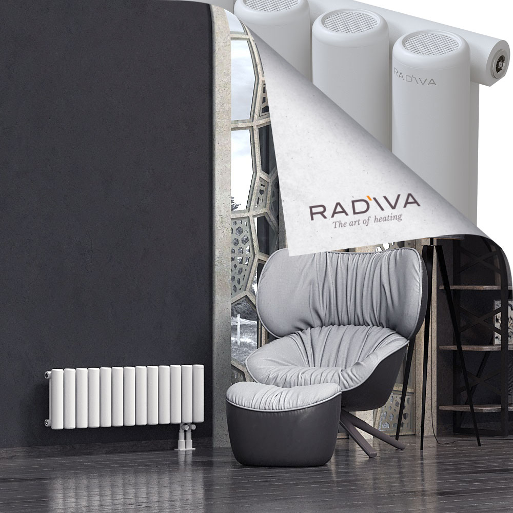 Mati Aluminium Radiator 300x958 White - 4