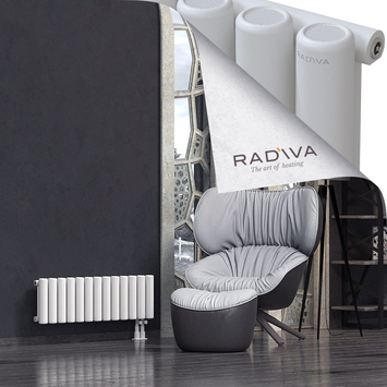 Mati Aluminium Radiator 300x958 White Bottom Right 50mm