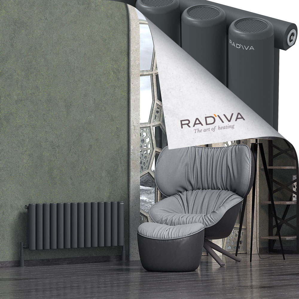 Mati Aluminium Radiator 400x1032 Dark Anthracite - 1