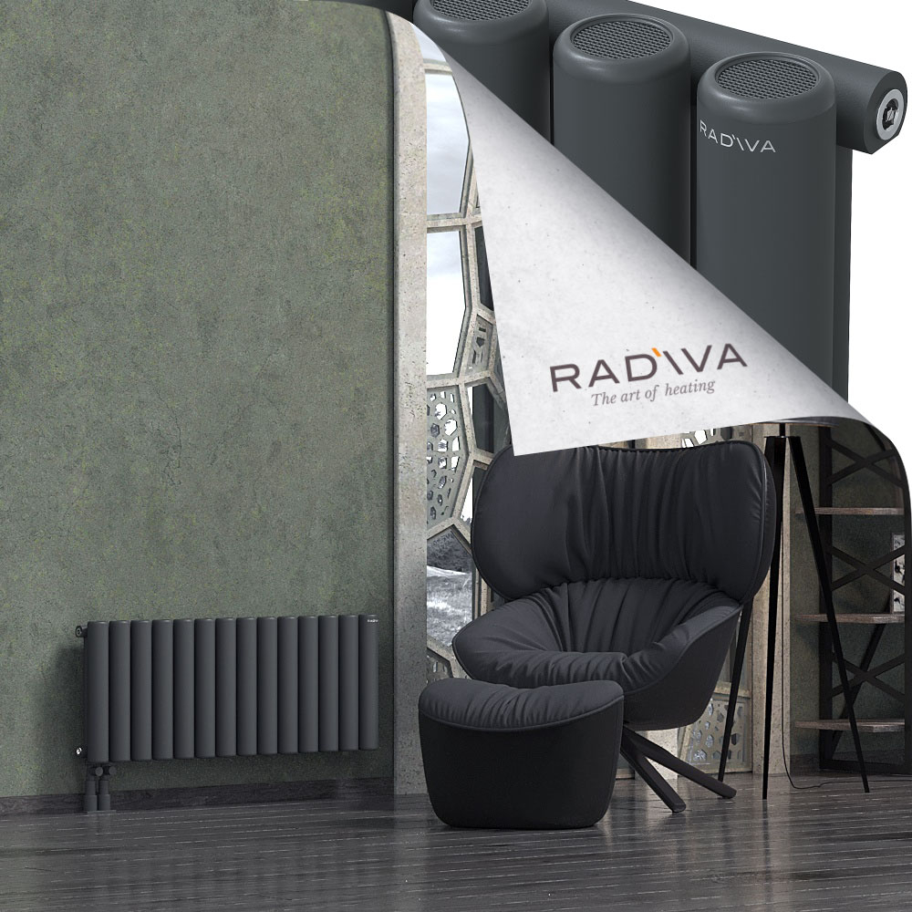 Mati Aluminium Radiator 400x1032 Dark Anthracite - 3