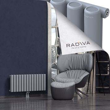 Mati Aluminium Radiator 400x1032 Grey Bottom Middle 50mm