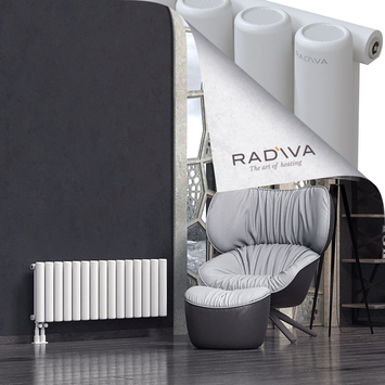Mati Aluminium Radiator 400x1106 White Bottom Left 50mm