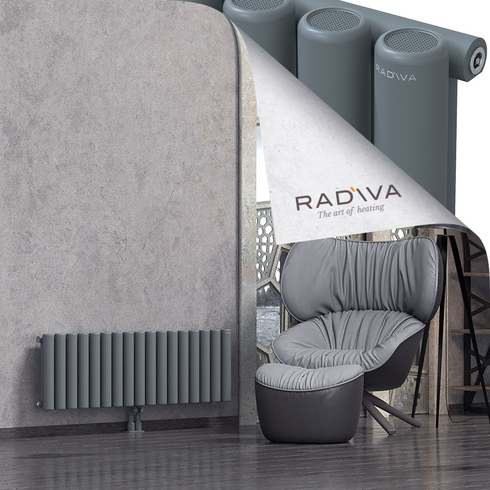 Mati Aluminium Radiator 400x1254 Anthracite - 2