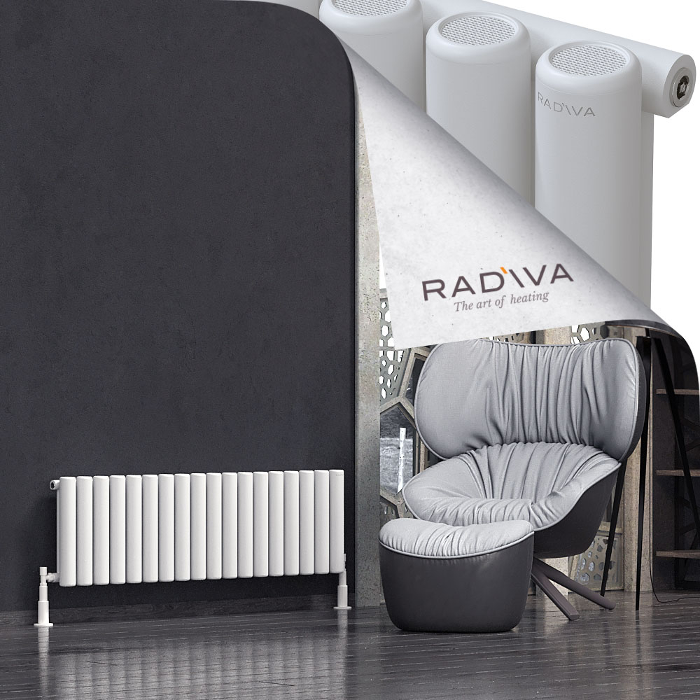 Mati Aluminium Radiator 400x1328 White - 1