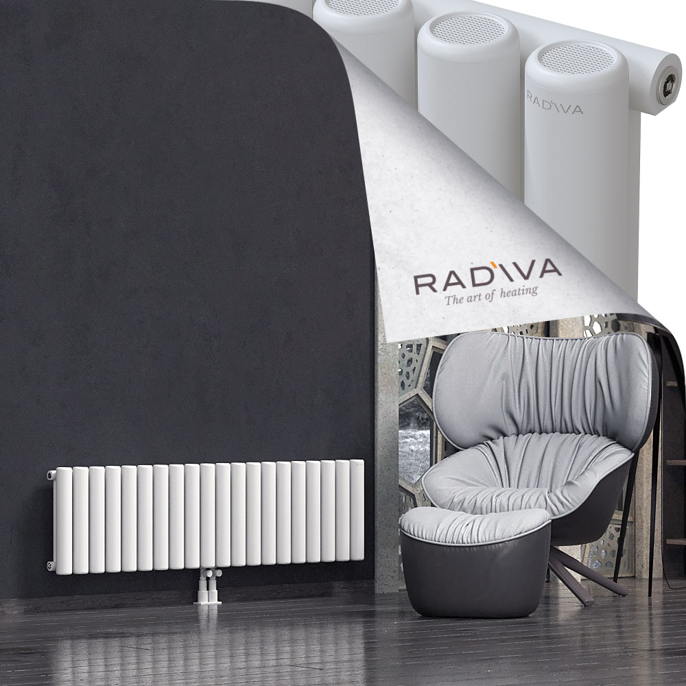 Mati Aluminium Radiator 400x1476 White - 2