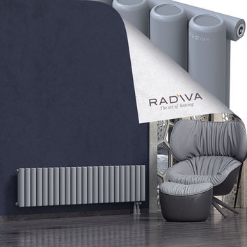 Mati Aluminium Radiator 400x1698 Grey Bottom Right 50mm