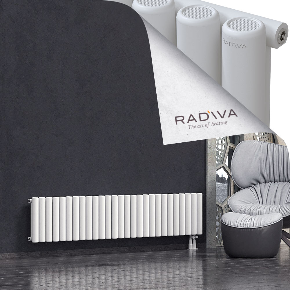 Mati Aluminium Radiator 400x1994 White - 4