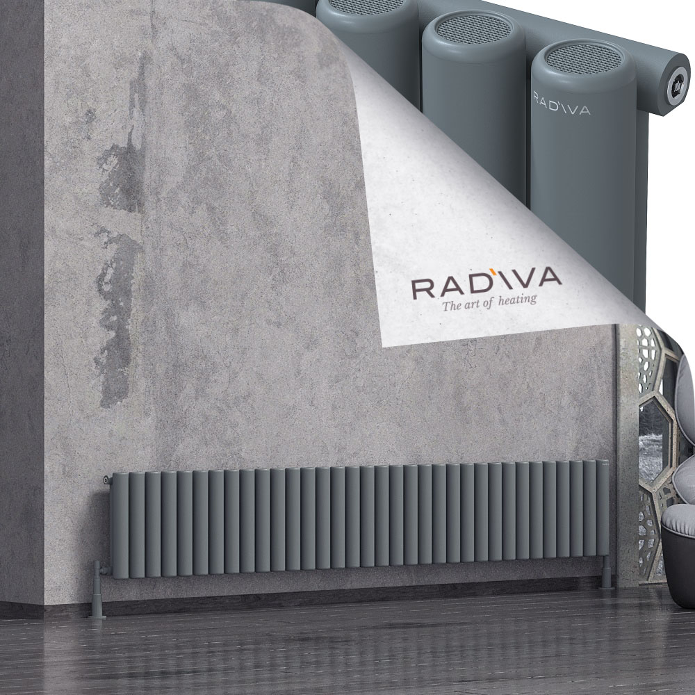 Mati Aluminium Radiator 400x2512 Anthracite - 1