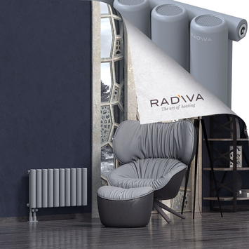 Mati Aluminium Radiator 400x736 Grey Bottom Left 50mm