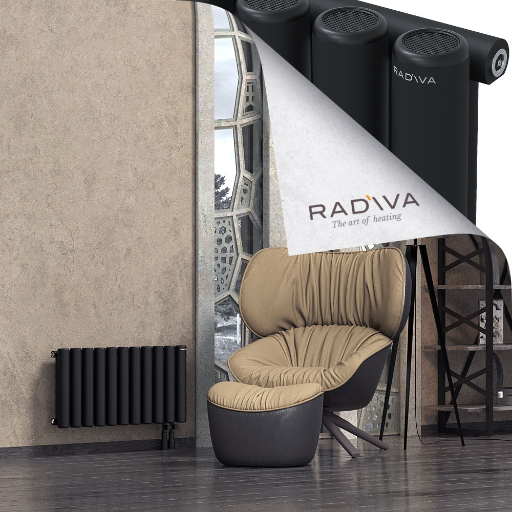Mati Aluminium Radiator 400x810 Black - 4