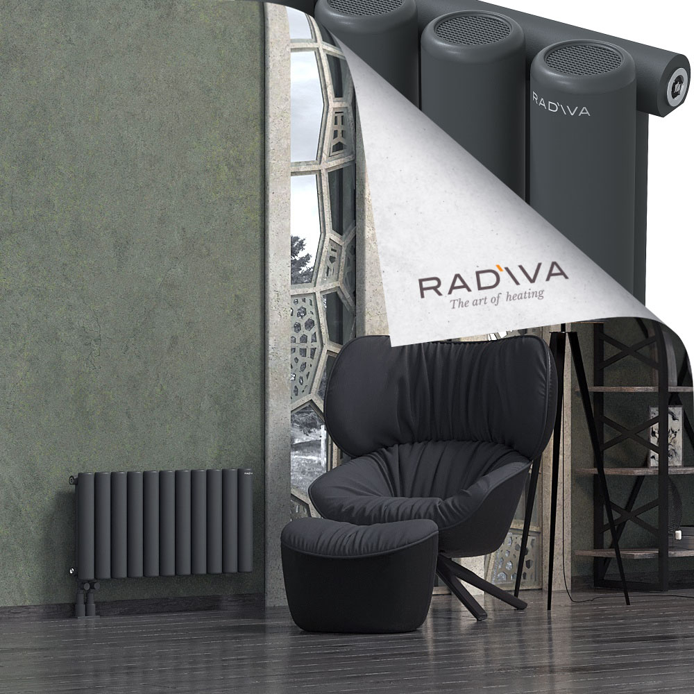 Mati Aluminium Radiator 400x810 Dark Anthracite - 3