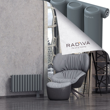 Mati Aluminium Radiator 400x884 Anthracite Bottom Right 50mm