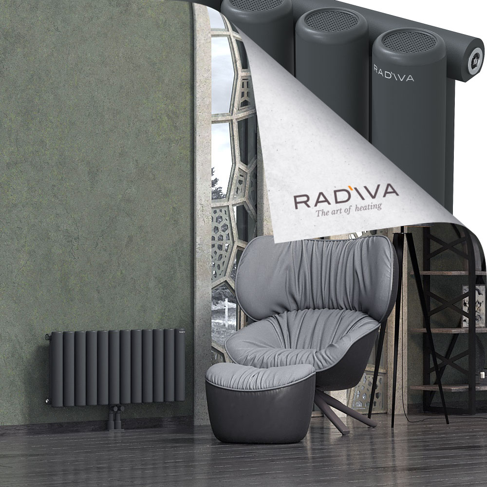 Mati Aluminium Radiator 400x884 Dark Anthracite - 2