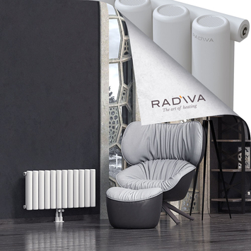 Mati Aluminium Radiator 400x884 White Bottom Middle 50mm