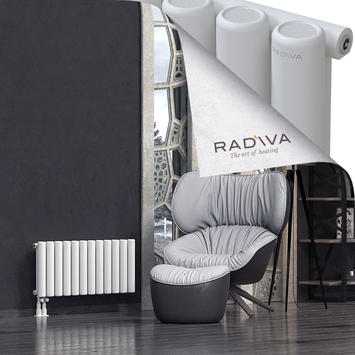 Mati Aluminium Radiator 400x884 White Bottom Left 50mm