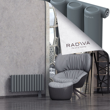 Mati Aluminium Radiator 400x958 Anthracite Bottom Right 50mm