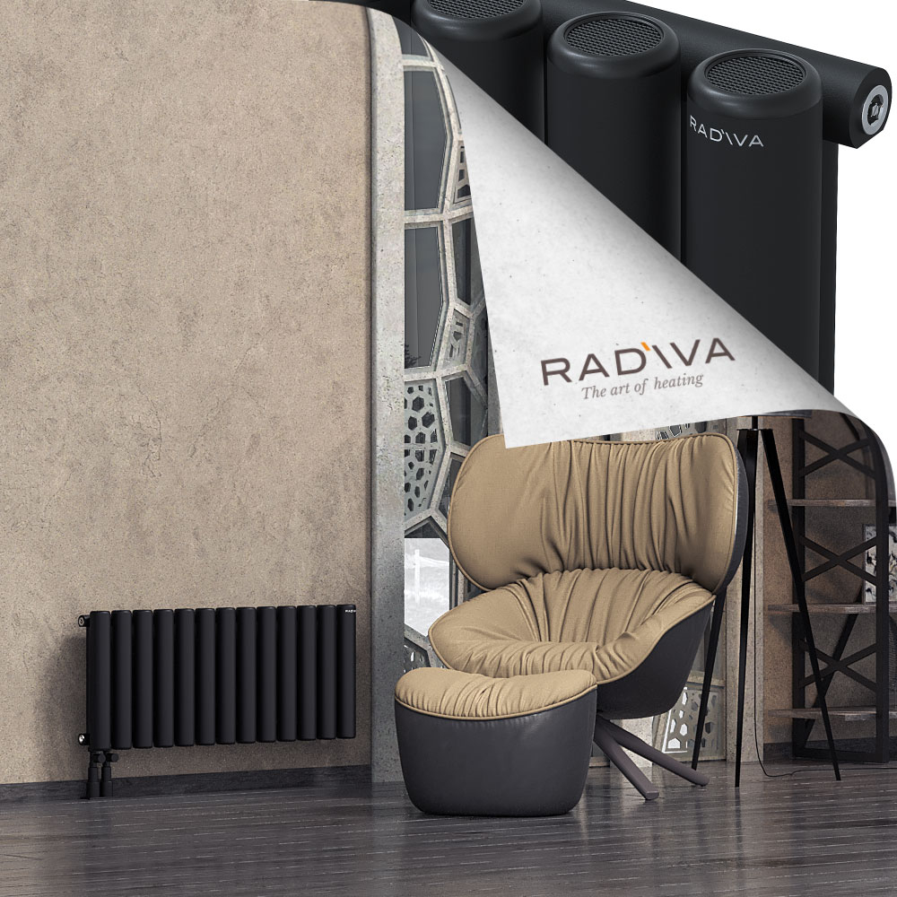 Mati Aluminium Radiator 400x958 Black - 3