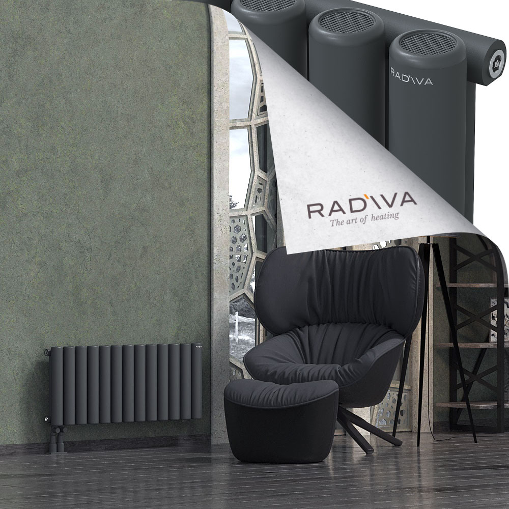 Mati Aluminium Radiator 400x958 Dark Anthracite - 3