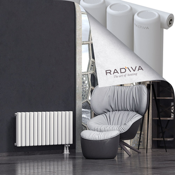 Mati Aluminium Radiator 500x1032 White Bottom Right 50mm