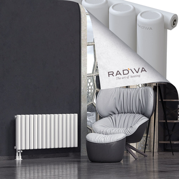 Mati Aluminium Radiator 500x1106 White Bottom Left 50mm
