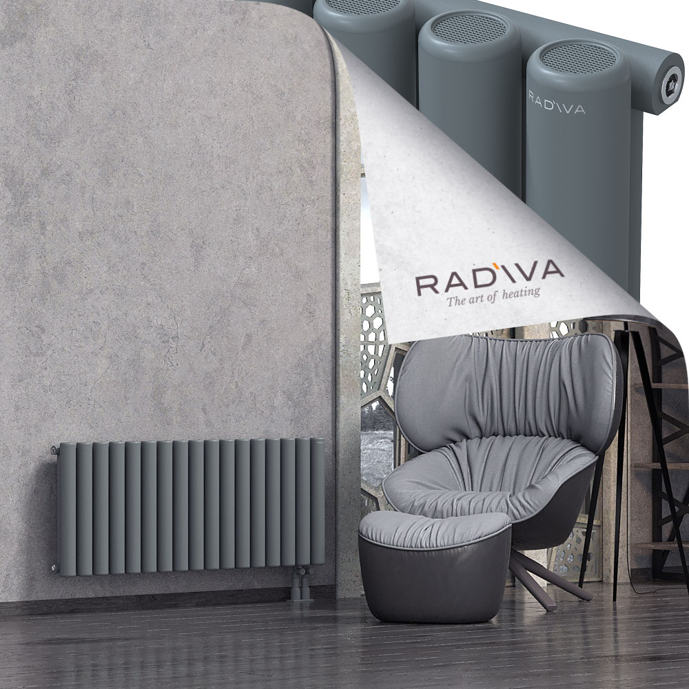 Mati Aluminium Radiator 500x1254 Anthracite - 4
