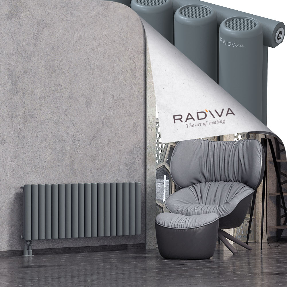 Mati Aluminium Radiator 500x1328 Anthracite - 3