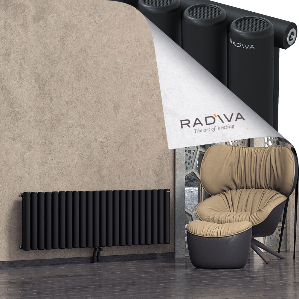 Mati Aluminium Radiator 500x1624 Black - 2