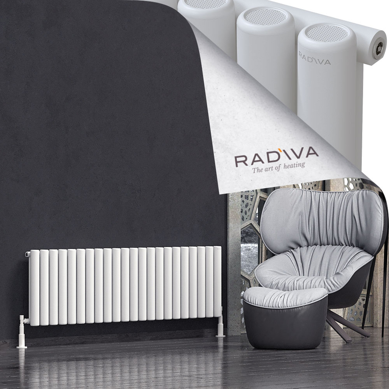 Mati Aluminium Radiator 500x1624 White 