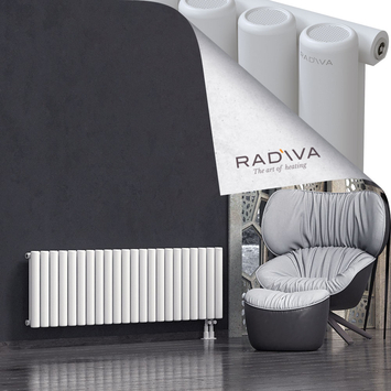 Mati Aluminium Radiator 500x1624 White Bottom Right 50mm