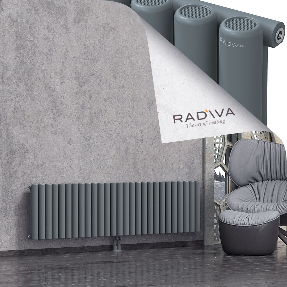 Mati Aluminium Radiator 500x1994 Anthracite - 2