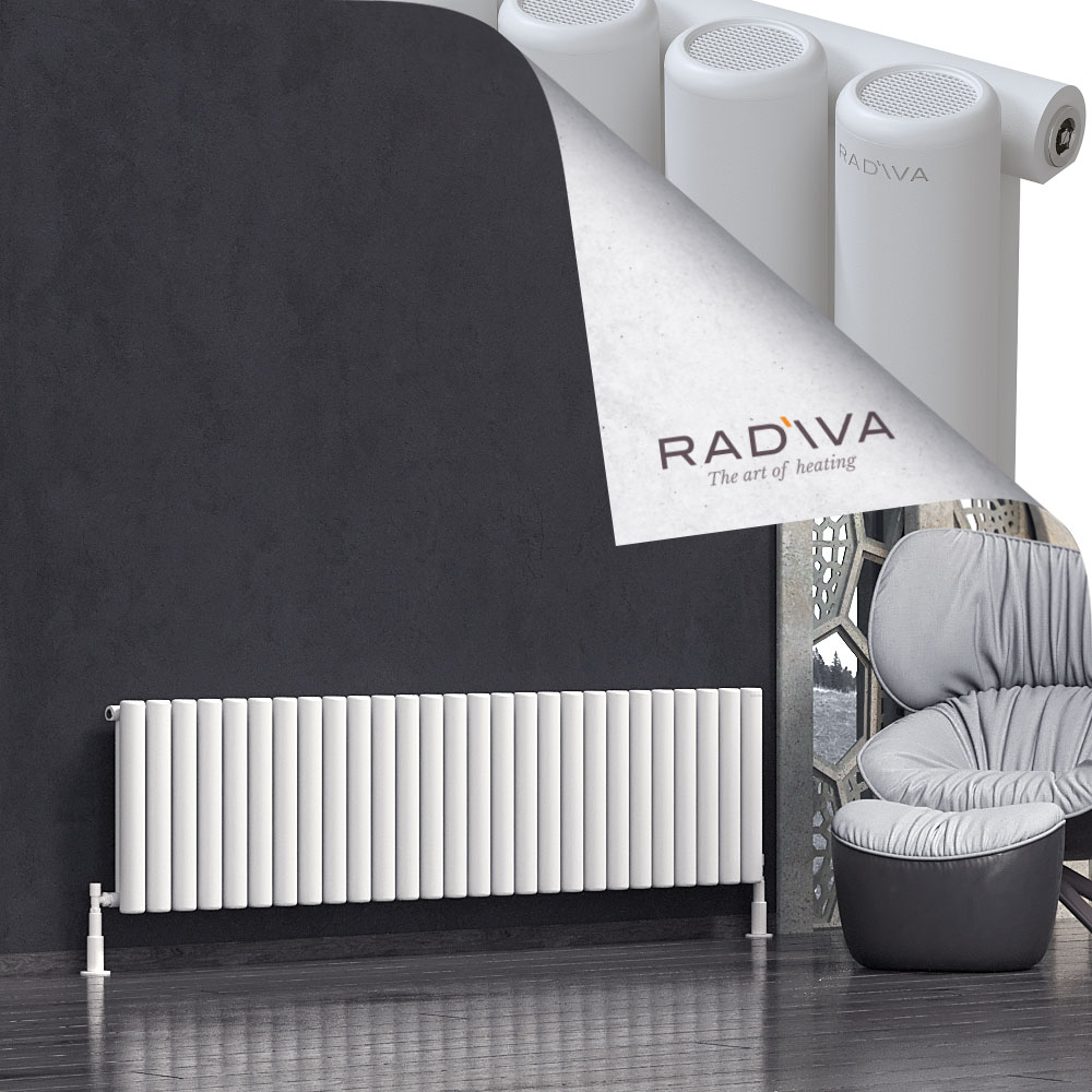 Mati Aluminium Radiator 500x1994 White - 1