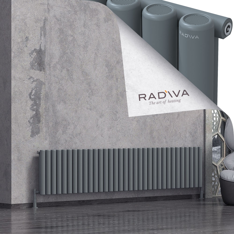 Mati Aluminium Radiator 500x2438 Anthracite 