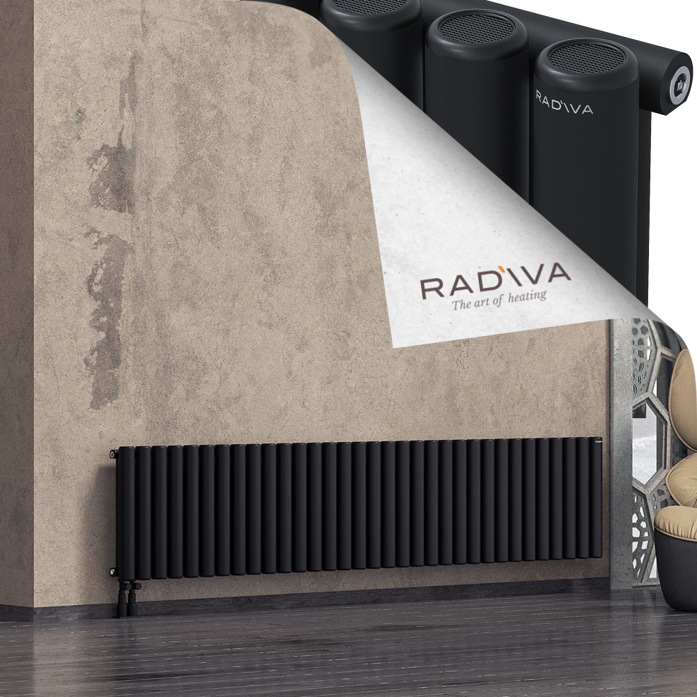 Mati Aluminium Radiator 500x2438 Black - 3