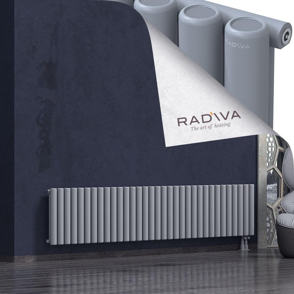 Mati Aluminium Radiator 500x2438 Grey - 4