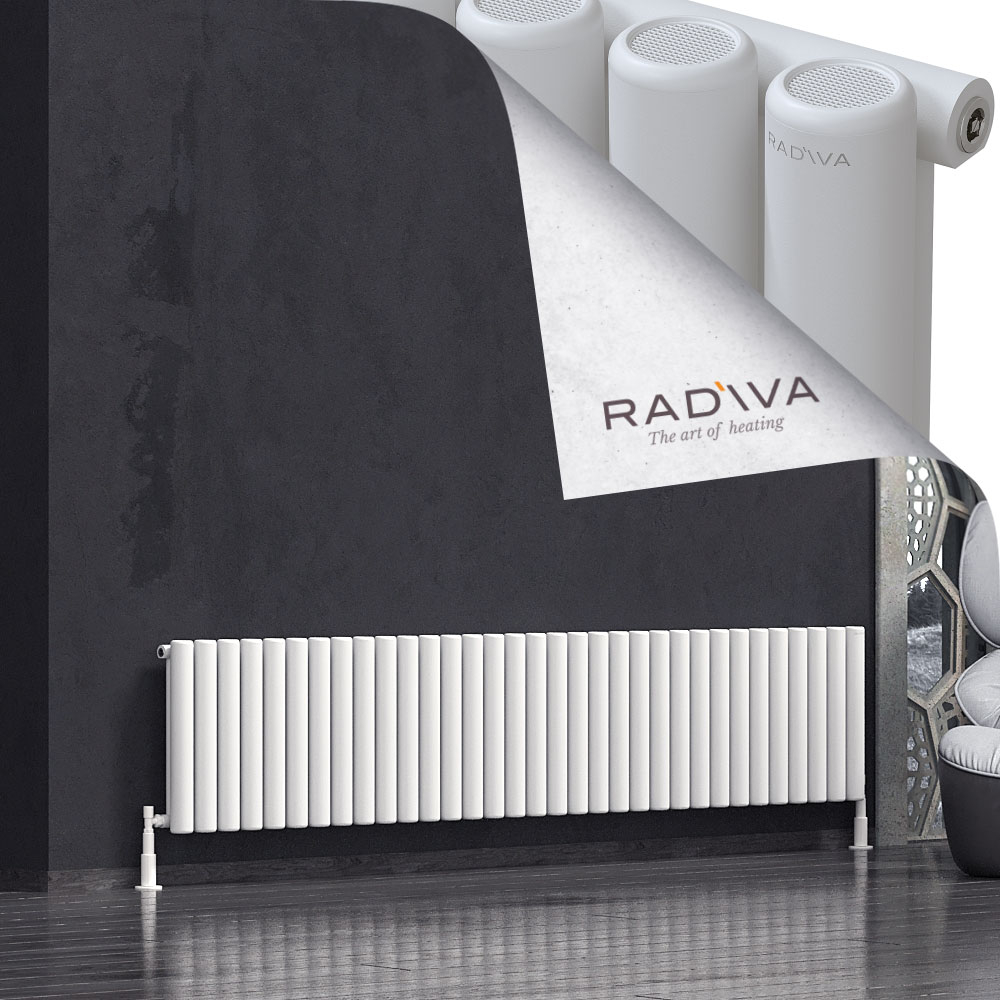 Mati Aluminium Radiator 500x2438 White - 1