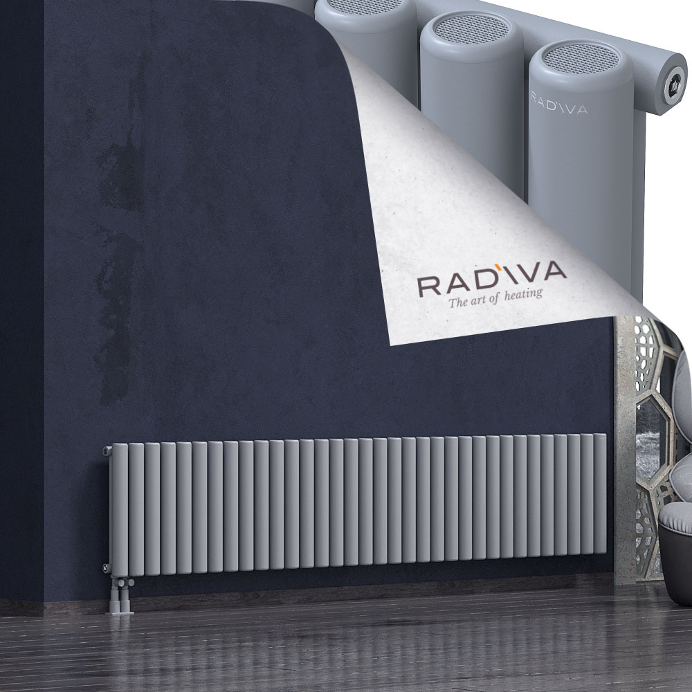 Mati Aluminium Radiator 500x2512 Grey - 3