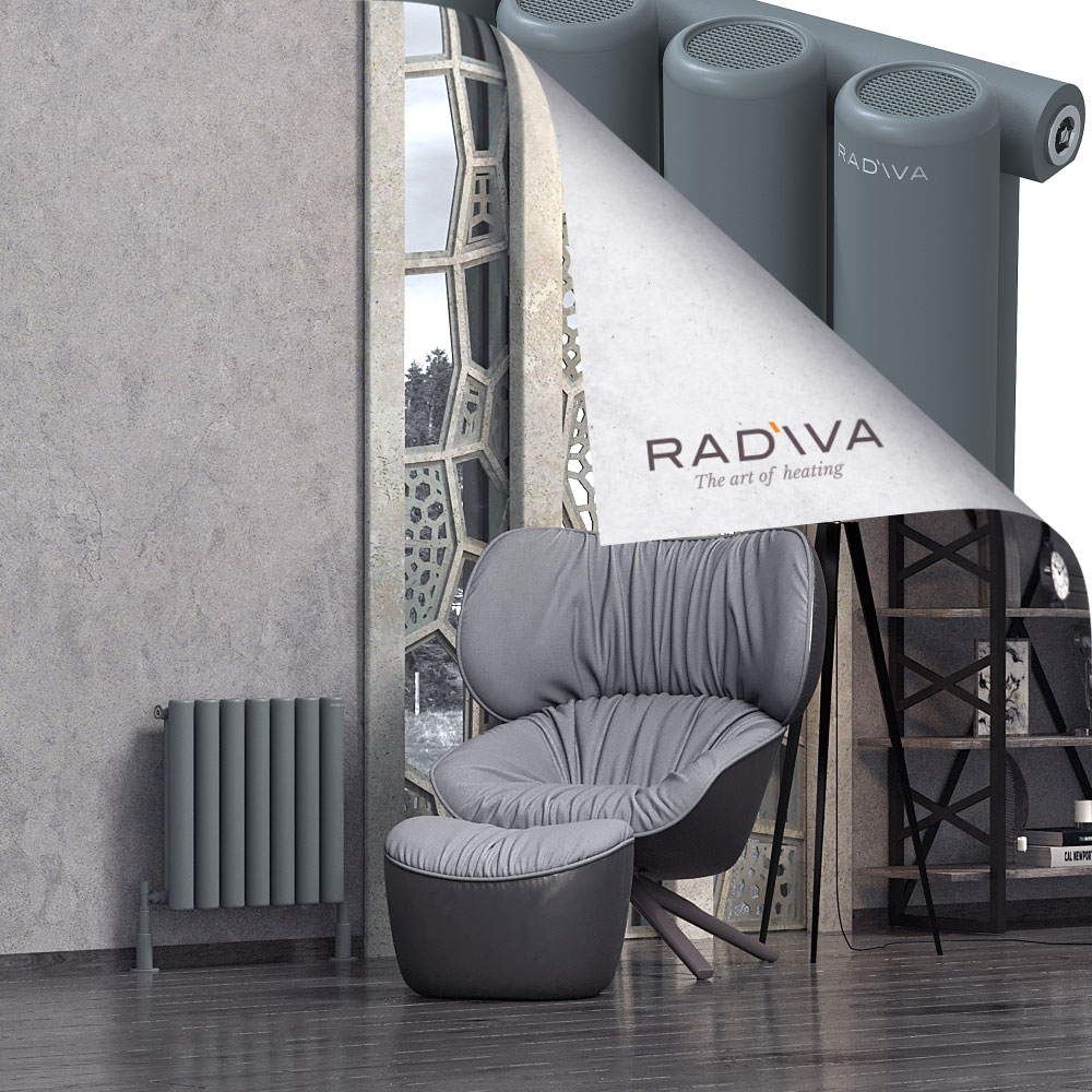 Mati Aluminium Radiator 500x514 Anthracite - 1