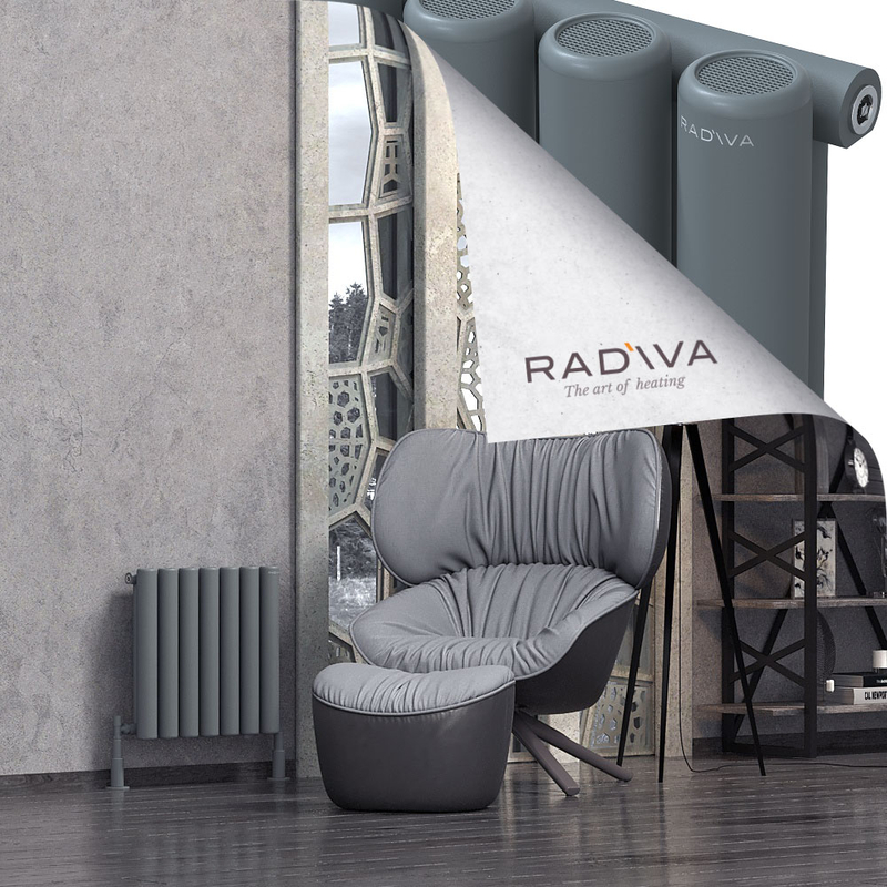 Mati Aluminium Radiator 500x514 Anthracite 
